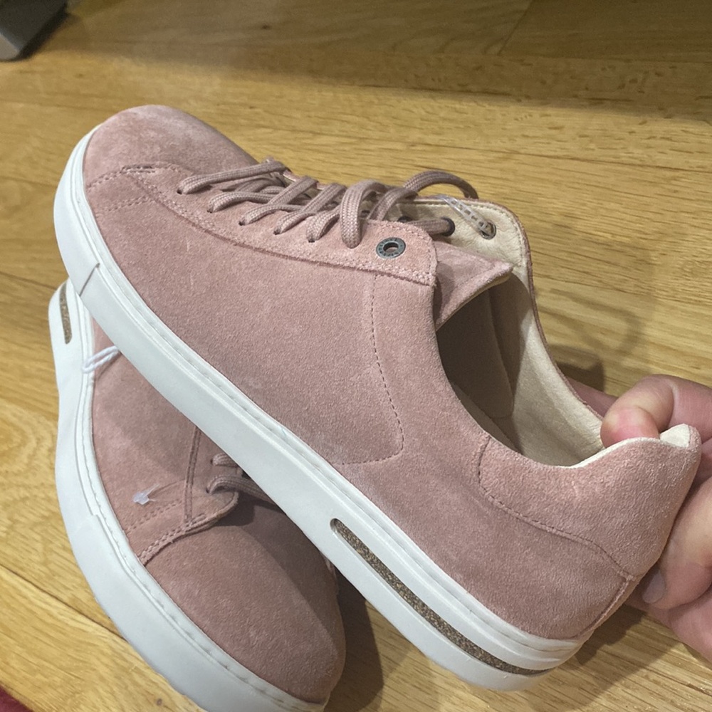 Birkenstock Band Low Suede Leather Womens shoes.Unisex - Picture 8 of 10